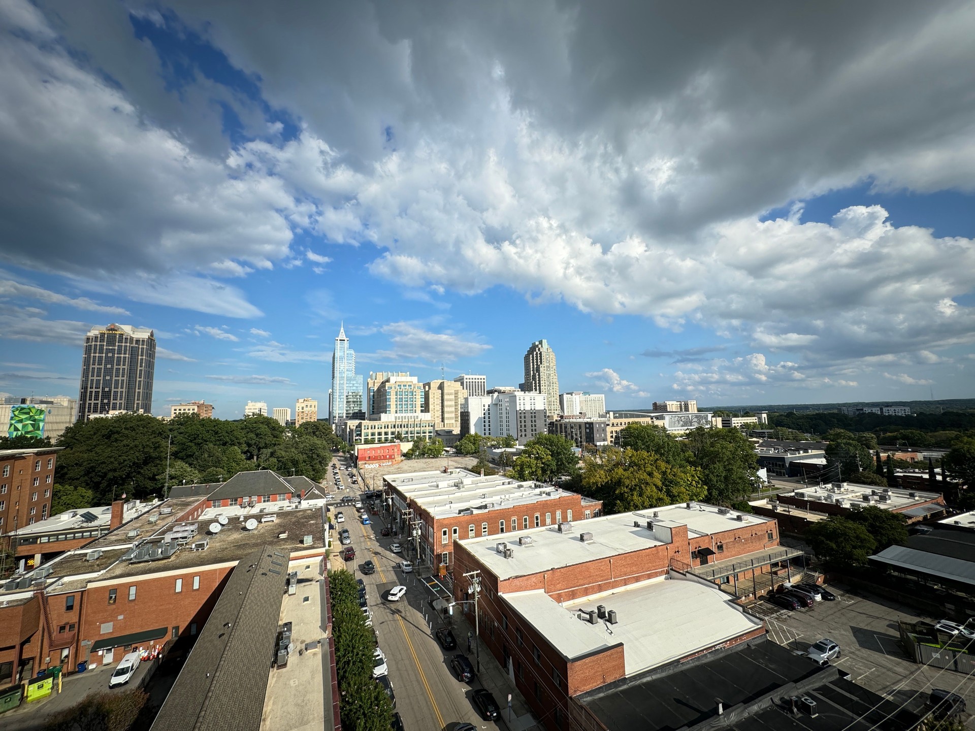 Downtown Raleigh,NC.Wide.