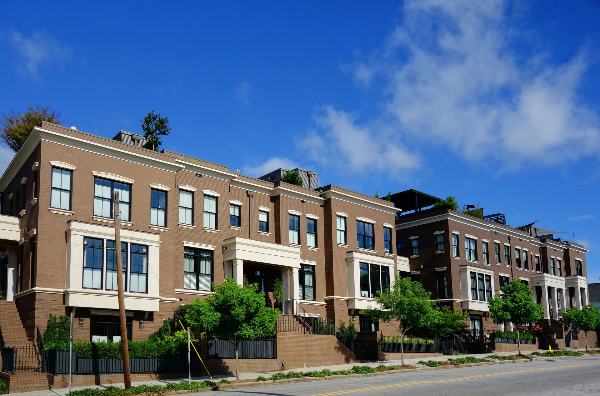 New condos - townhouses in downtown Raleigh NC